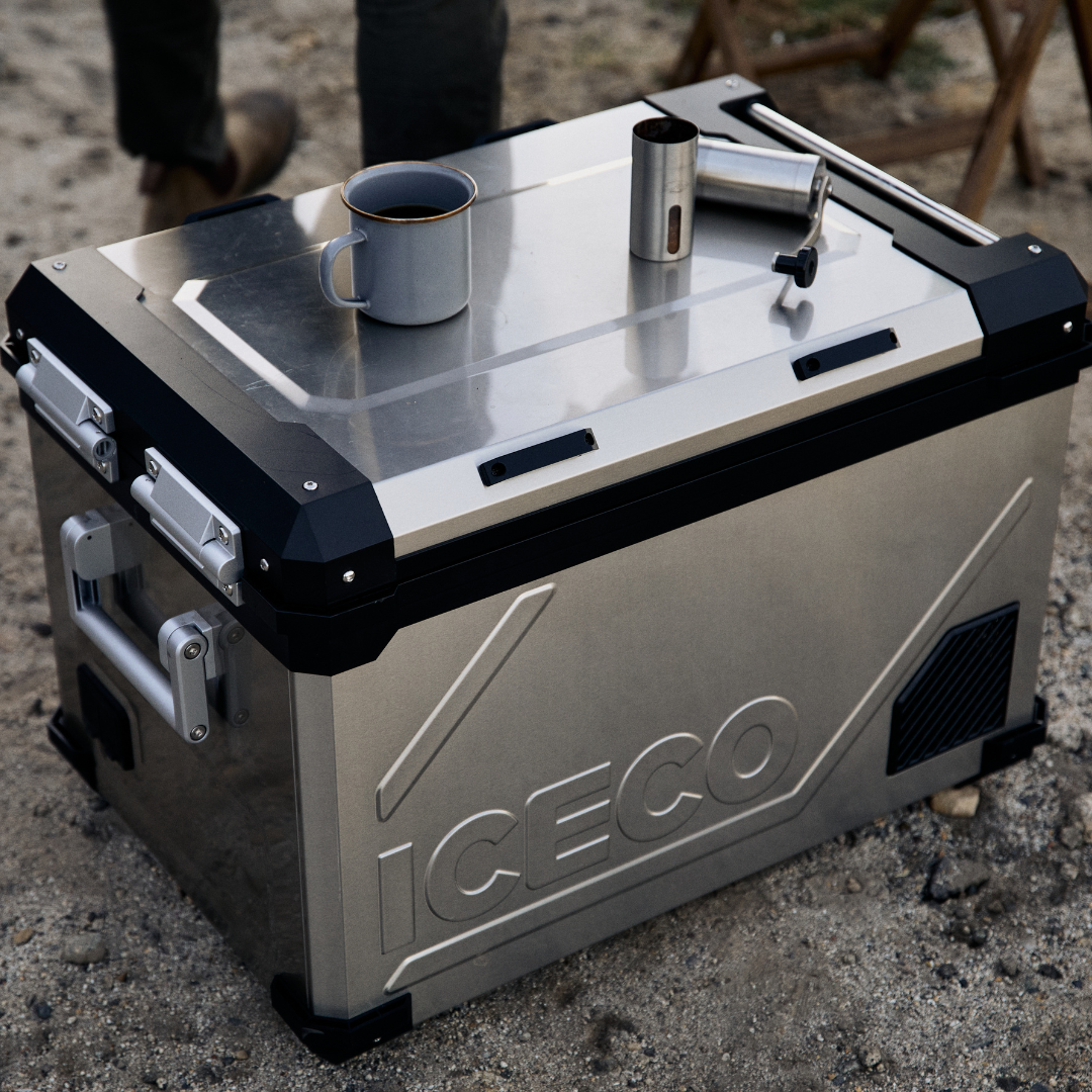 Refrigerateur/Congelateur ICECO 55L Double Compartiments - Argent sur Xperts4x4 Accessoires 4x4 Off-Road
