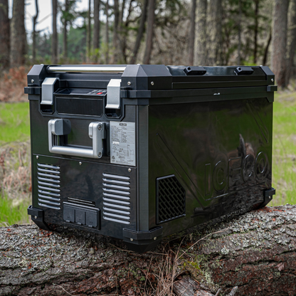 Refrigerateur/Congelateur ICECO 55L Double Compartiments - Noir sur Xperts4x4 Accessoires 4x4 Off-Road