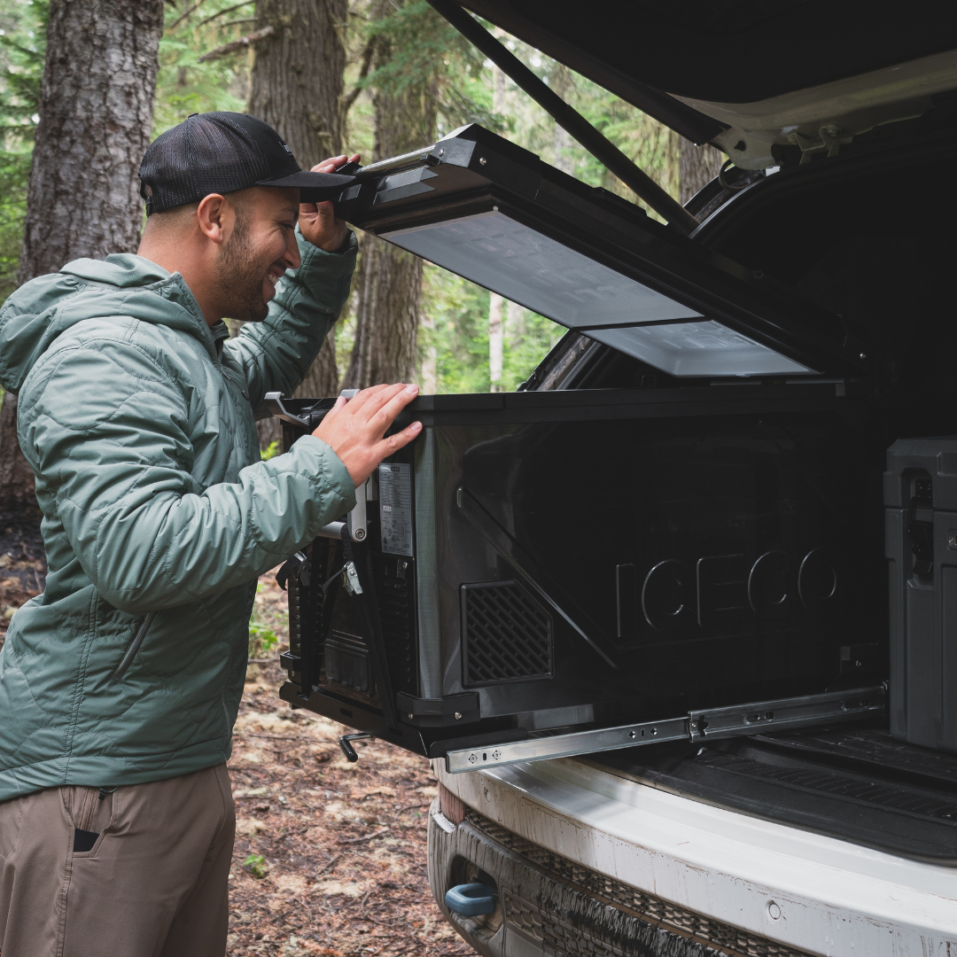 Refrigerateur/Congelateur ICECO 55L Double Compartiments - Noir sur Xperts4x4 Accessoires 4x4 Off-Road