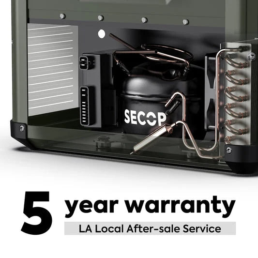 Refrigerateur/Congelateur ICECO 75L Double Compartiments - Noir sur Xperts4x4 Accessoires 4x4 Off-Road