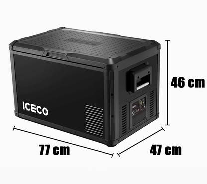 Réfrigérateur Congélateur ICECO VL60PROS 60L - Gris sur Xperts4x4 Accessoires 4x4 Off-Road