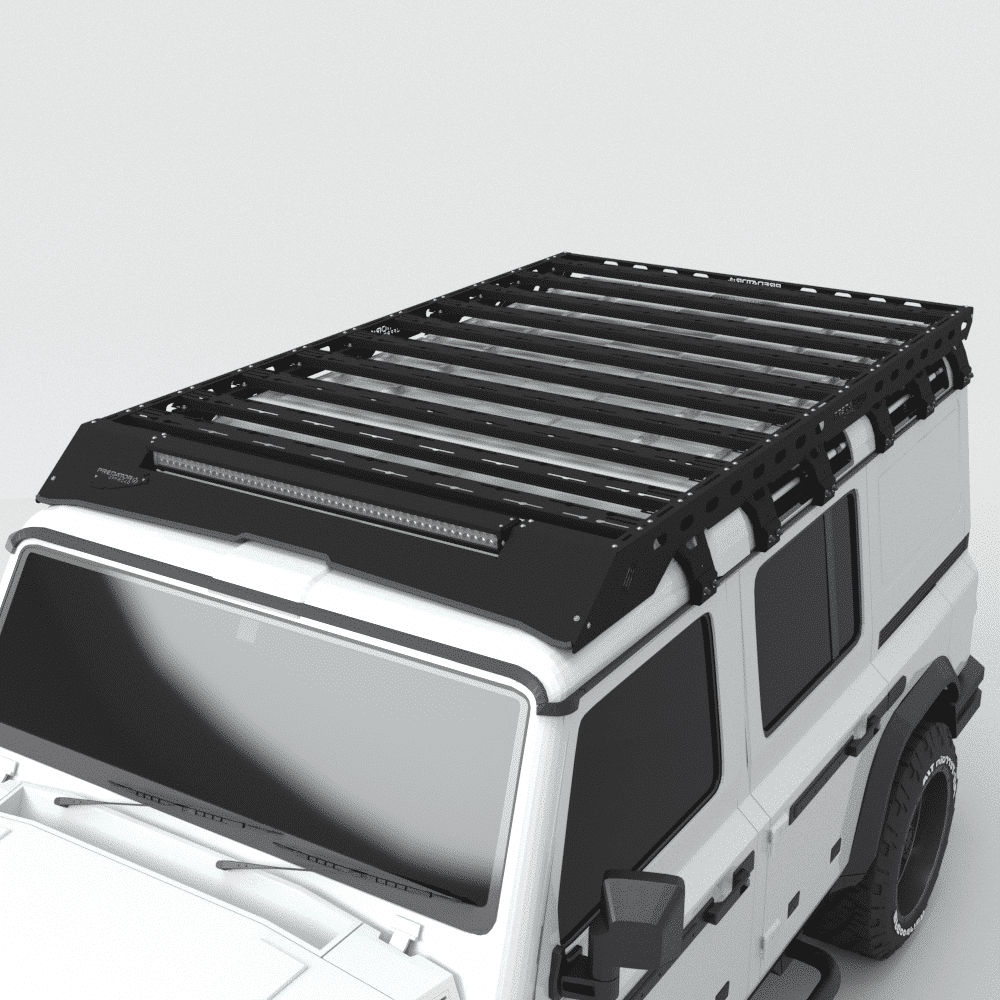 Galerie de toit Ineos Grenadier 2022+ Predator Offroad sur Xperts4x4 Accessoires 4x4 Off-Road