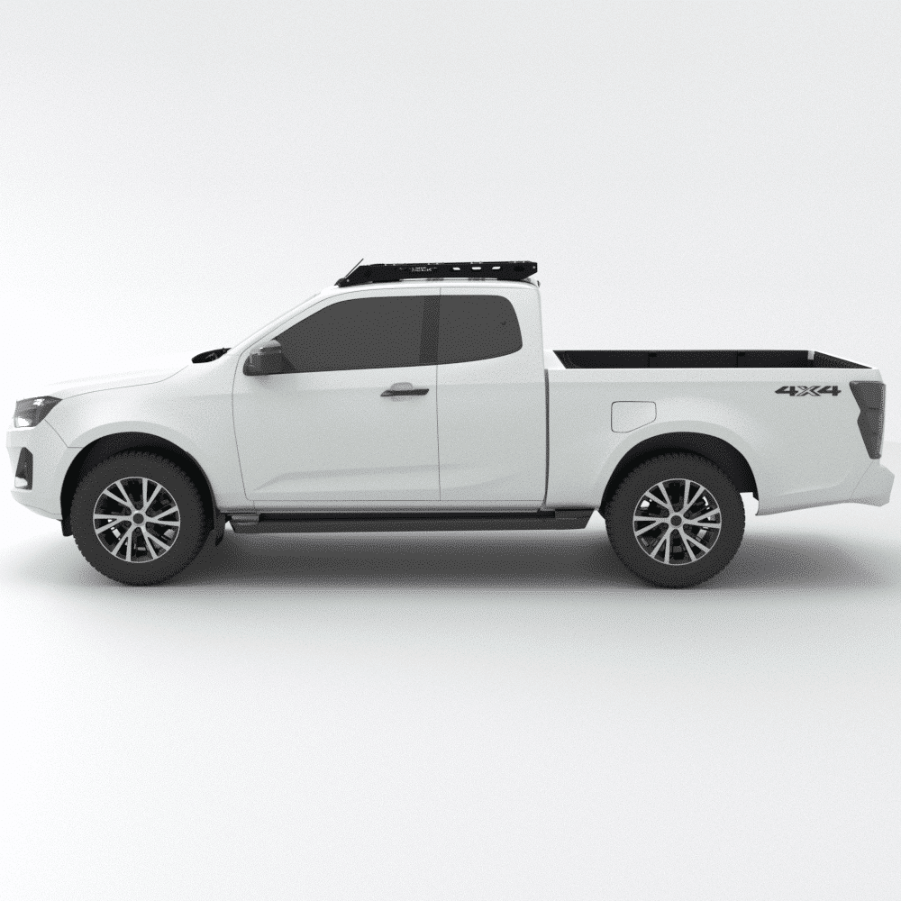 Galerie de toit Isuzu D-Max 2020+ Extra Cabine Predator Offroad sur Xperts4x4 Accessoires 4x4 Off-Road