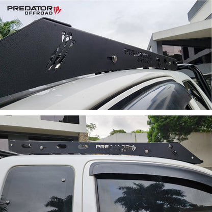 Galerie de toit Toyota Hilux Vigo (2005-2015) Double Cabine Predator Offroad sur Xperts4x4 Accessoires 4x4 Off-Road