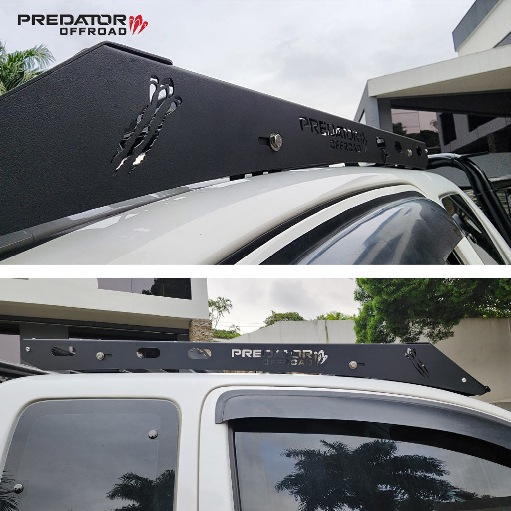 Galerie de toit Toyota Hilux Vigo (2005-2015) Extra Cabine Predator Offroad sur Xperts4x4 Accessoires 4x4 Off-Road