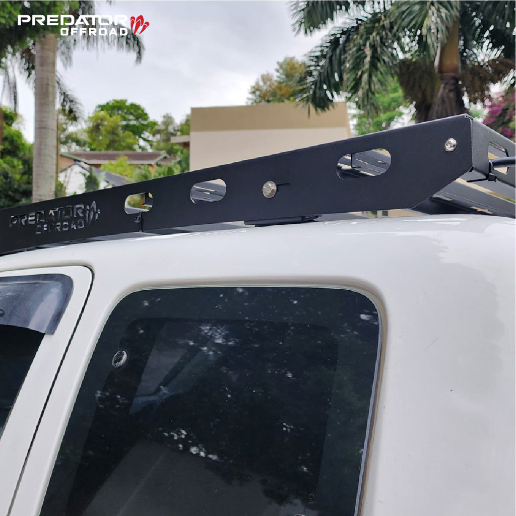 Galerie de toit Toyota Hilux Vigo (2005-2015) Extra Cabine Predator Offroad sur Xperts4x4 Accessoires 4x4 Off-Road