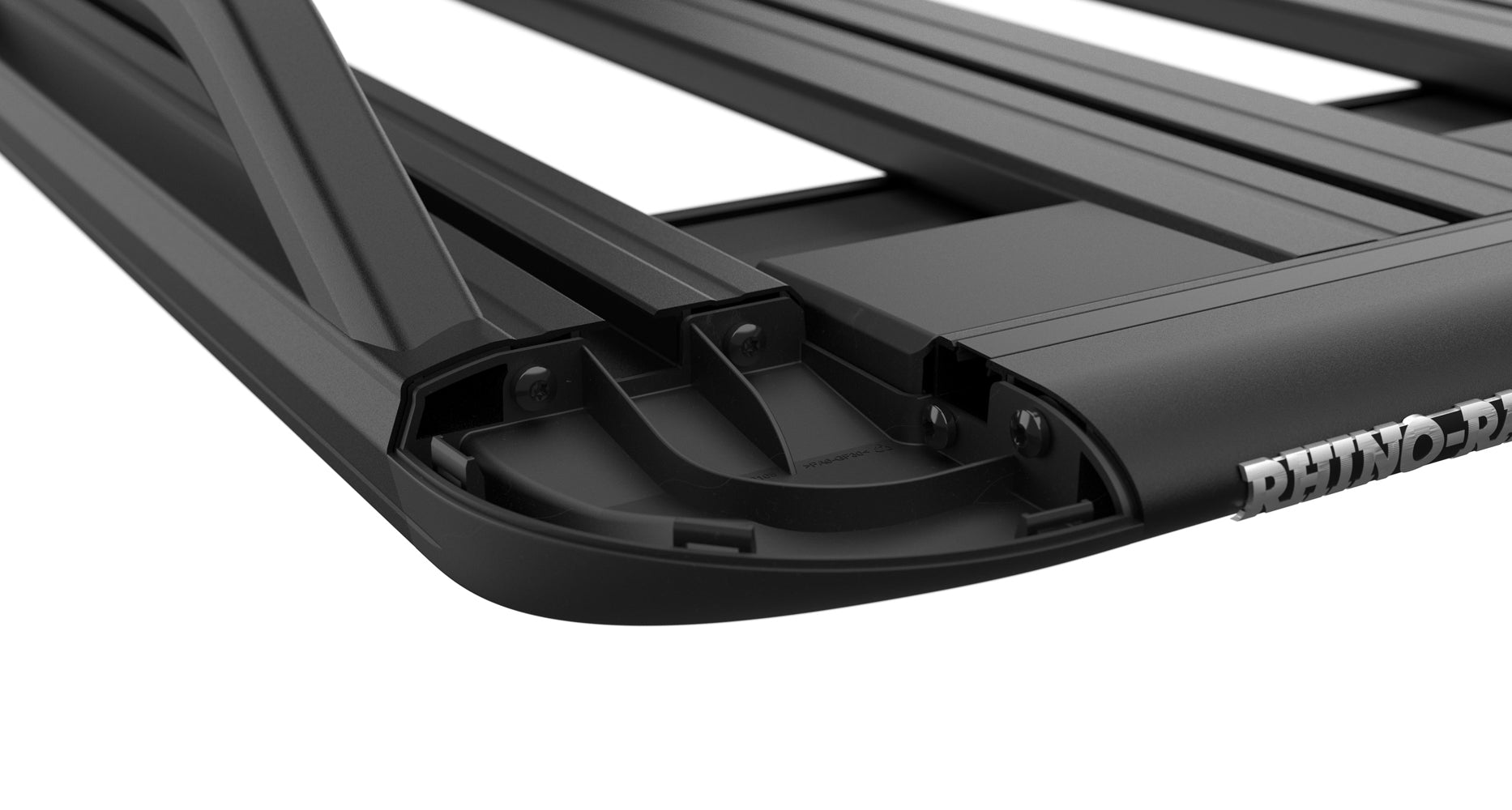 Galerie de toit RHINO-RACK Tradie Pioneer 6, 2100x1240mm, support pour équipements sur véhicule tout-terrain.
