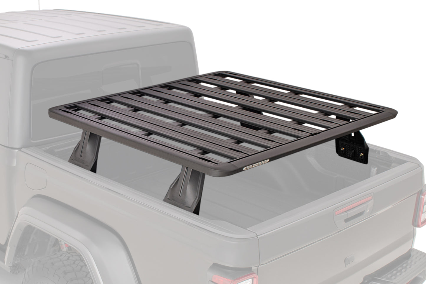 Kit galerie de toit Pioneer 6 pour Ford Ranger 2011-2022, matériel robuste, installation facile, compatible avec benne.