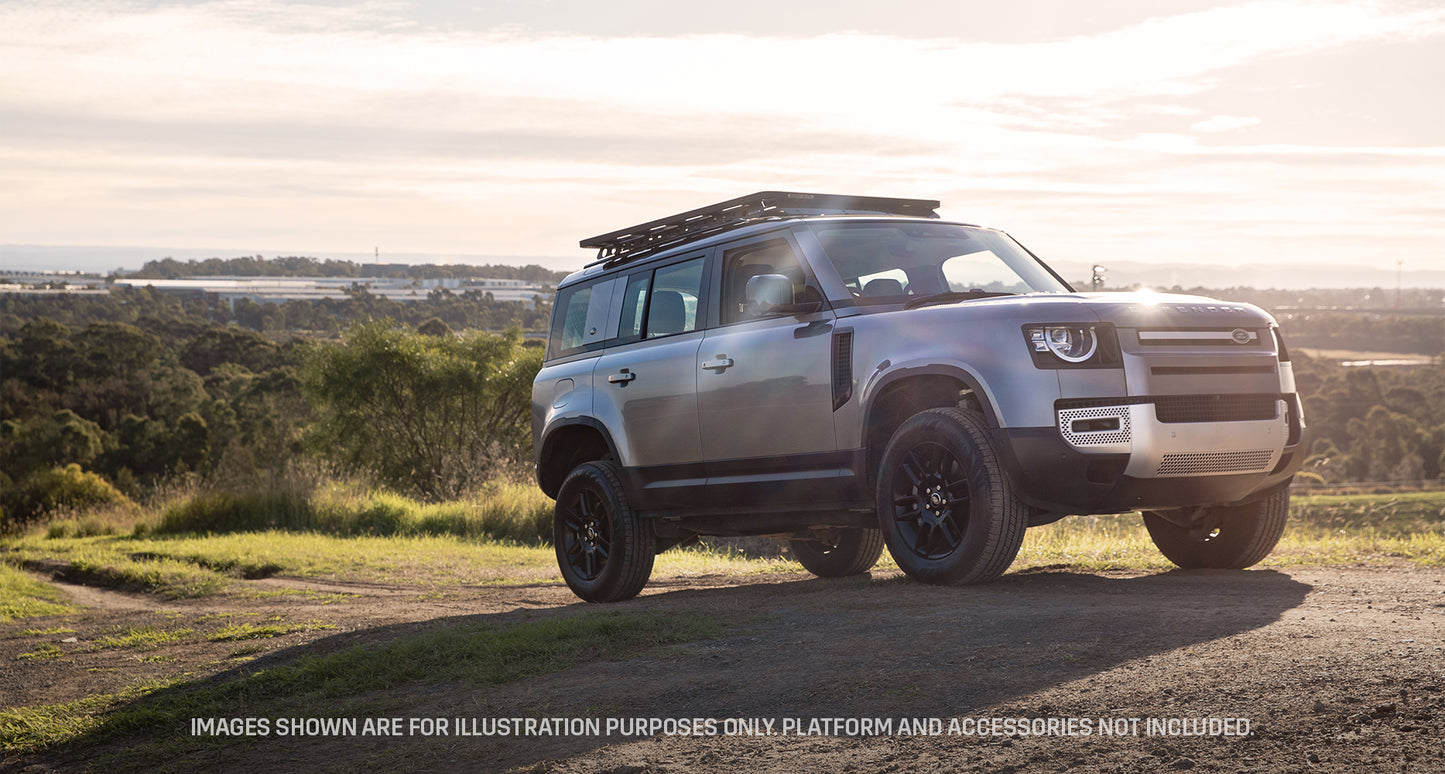 Kit Galerie Rhino-Rack Pioneer 1900x1240mm Land Rover Defender II 110 L663 2020+ sur Xperts4x4 Accessoires 4x4 Off-Road