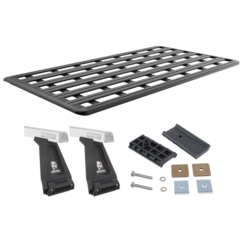 Kit Galerie Rhino-Rack Pioneer 2700x1472mm Land Rover Defender 110 1993-2020 sur Xperts4x4 Accessoires 4x4 Off-Road