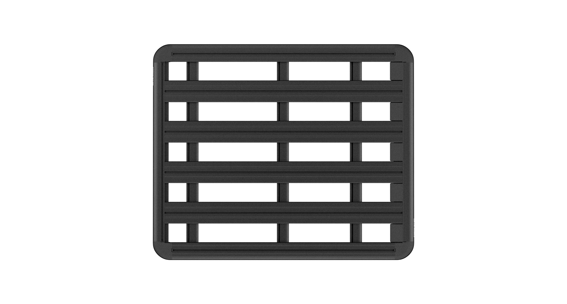 Galerie de toit Rhino-Rack Pioneer 6 pour Kia Sportage Gen 5 NQ5 2021, vue de côté montrant la structure en acier robuste.