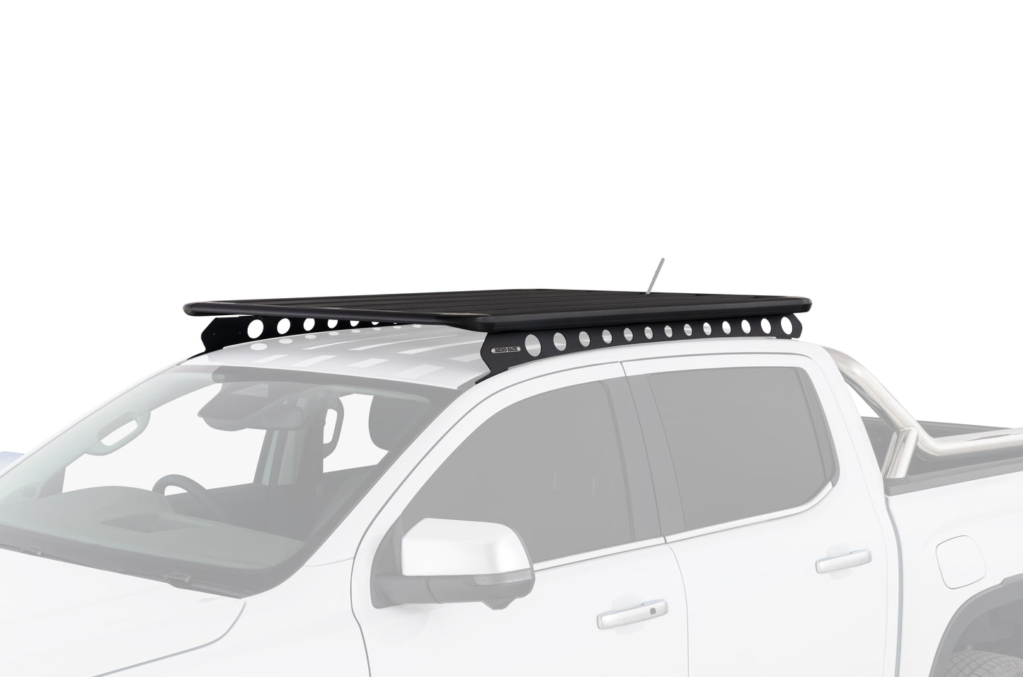 Kit galerie de toit Rhino-Rack Pioneer 6 pour Isuzu D-Max 2012-2020 avec backbone, support robuste et surface de 1500x1240 mm