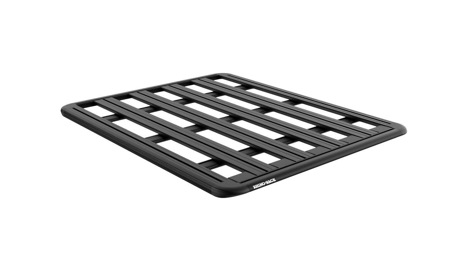 Galerie de toit Rhino-Rack Pioneer 6 pour Toyota Fortuner GXL Crusade, 1900x1240mm avec pieds latéraux, vue de face