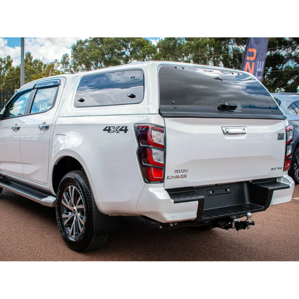 Hardtop Aeroklas Fenêtres Battantes | Isuzu D-Max 2025+ Double Cab sur Xperts4x4 Accessoires 4x4 Off-Road
