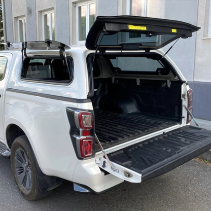Hardtop Aeroklas Fenêtres Battantes | Isuzu D-Max 2025+ Double Cab sur Xperts4x4 Accessoires 4x4 Off-Road