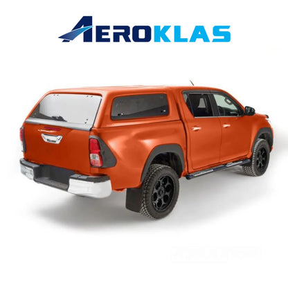 Hardtop Aeroklas Stylish Toyota Hilux DC 2016+ | Fenêtres Battantes sur Xperts4x4 Accessoires 4x4 Off-Road