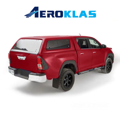 Hardtop Aeroklas Stylish Toyota Hilux DC 2016+ | Fenêtres Battantes sur Xperts4x4 Accessoires 4x4 Off-Road