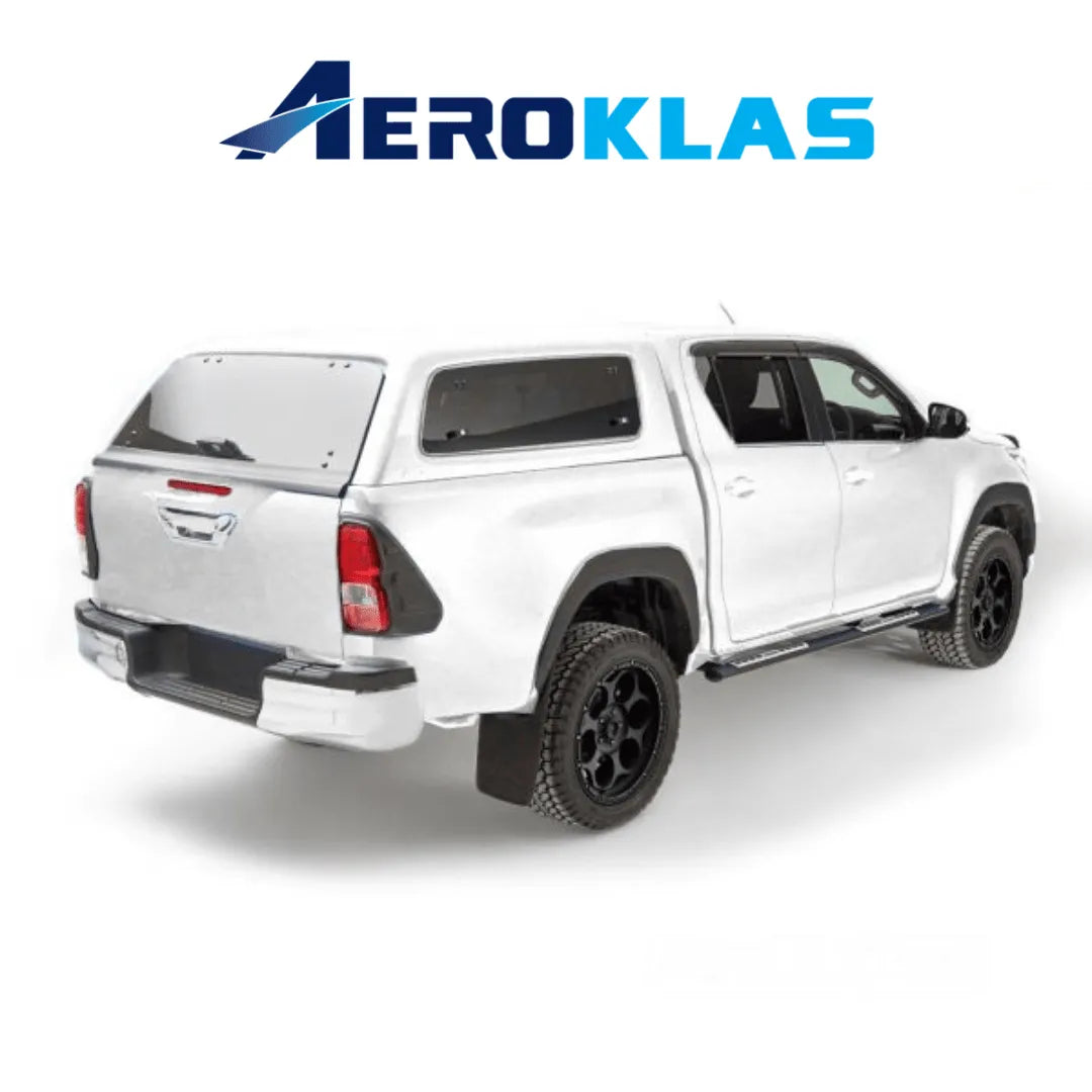 Hardtop Aeroklas Stylish Toyota Hilux DC 2016+ | Fenêtres Battantes sur Xperts4x4 Accessoires 4x4 Off-Road