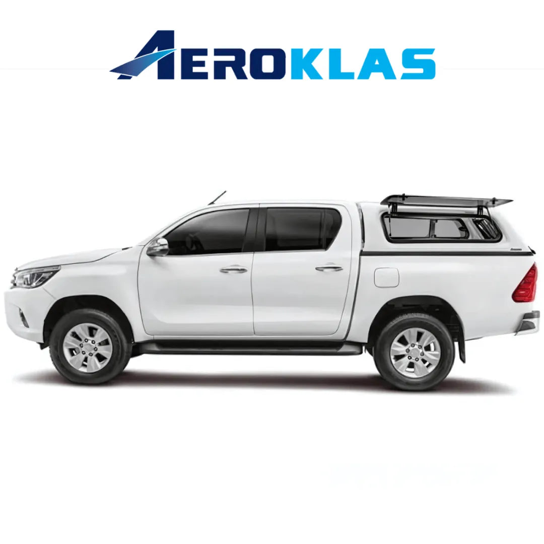 Hardtop Aeroklas Stylish Toyota Hilux DC 2016+ | Fenêtres Battantes sur Xperts4x4 Accessoires 4x4 Off-Road