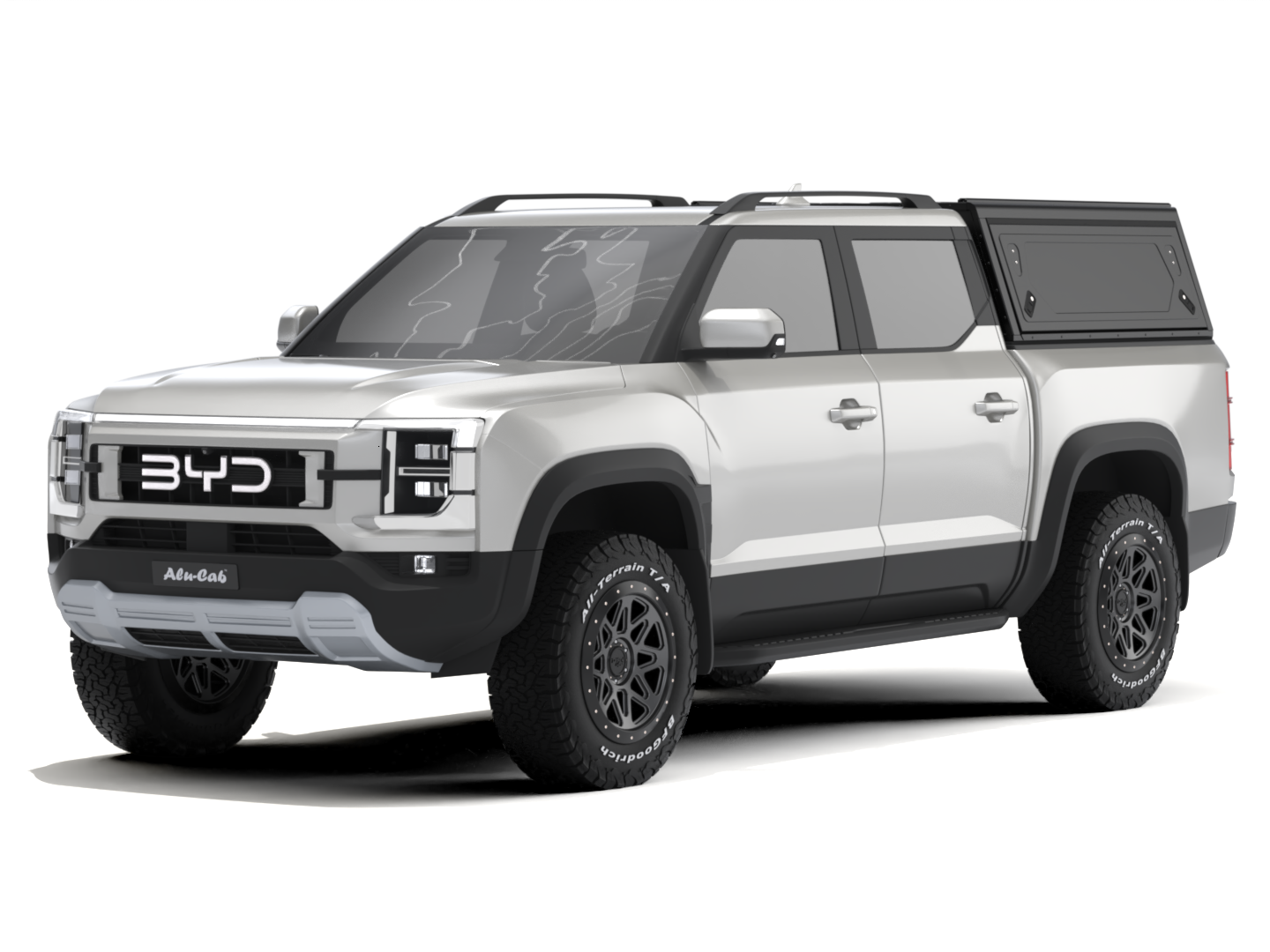 Hardtop Alu-Cab Contour BYD Shark 2024+ Double Cab sur Xperts4x4 Accessoires 4x4 Off-Road