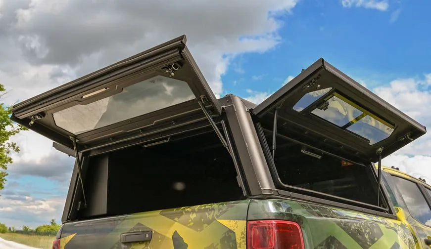 Hardtop Alu-Cab Contour Ford Ranger/Raptor 2012 à 2022 sur Xperts4x4 Accessoires 4x4 Off-Road