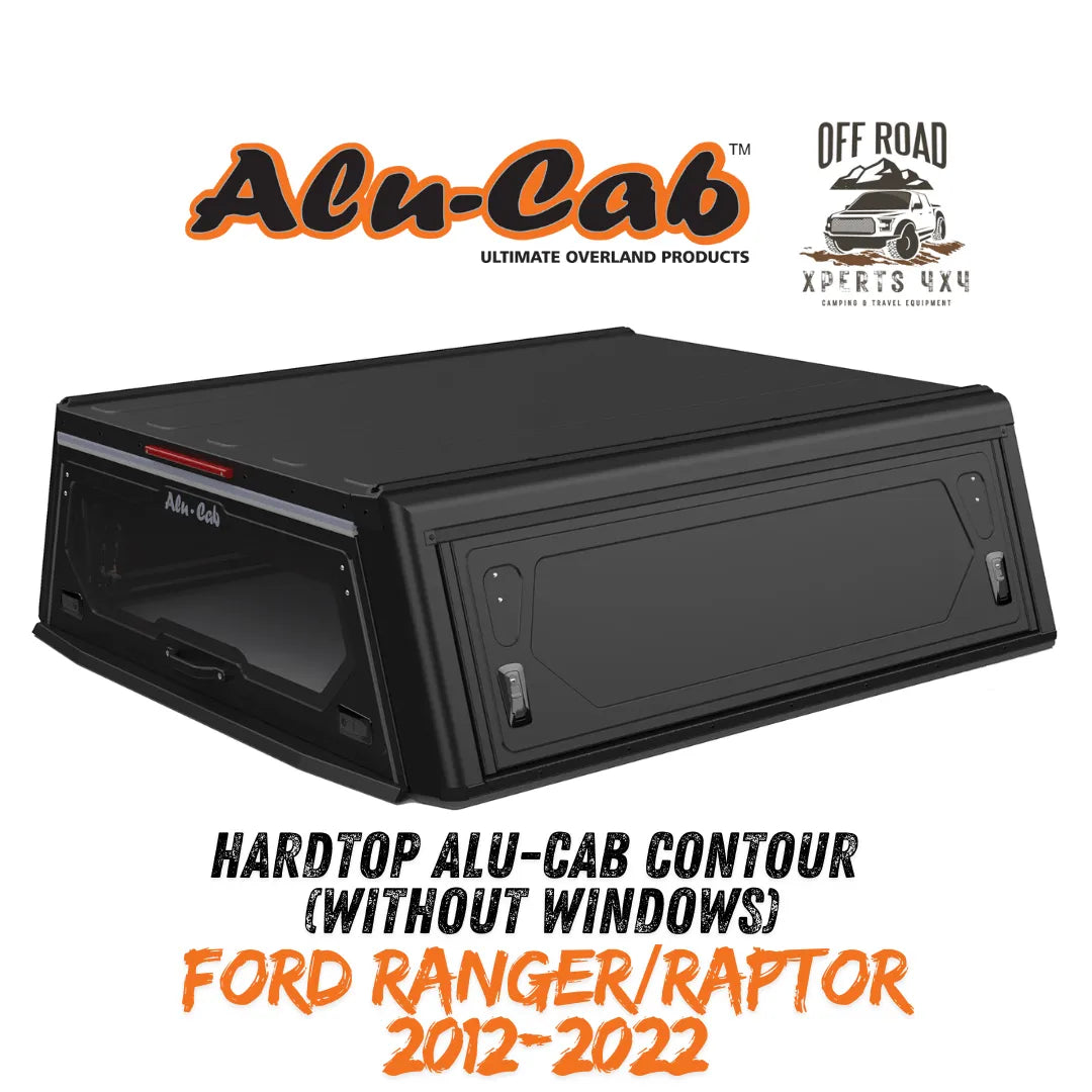 Hardtop Alu-Cab Contour Ford Ranger/Raptor 2012 à 2022 sur Xperts4x4 Accessoires 4x4 Off-Road
