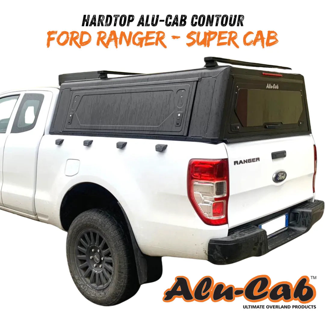 Hardtop Alu-Cab Contour Ford Ranger/Raptor 2023+ sur Xperts4x4 Accessoires 4x4 Off-Road