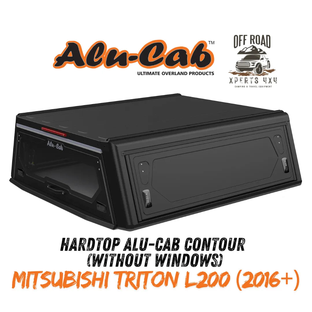 Hardtop Alu-Cab Contour Mitsubishi L200 2016-Present Double Cab sur Xperts4x4 Accessoires 4x4 Off-Road