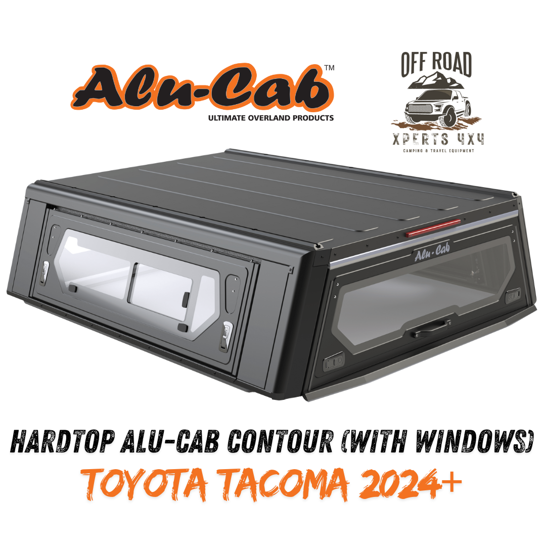 Hardtop Alu-Cab Contour Toyota Tacoma 2024+ sur Xperts4x4 Accessoires 4x4 Off-Road