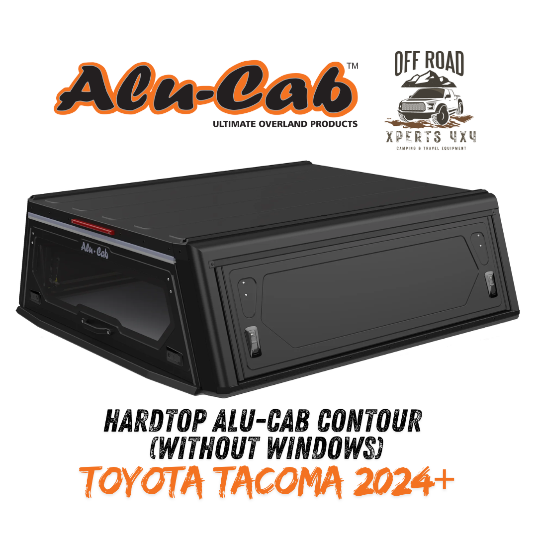Hardtop Alu-Cab Contour Toyota Tacoma 2024+ sur Xperts4x4 Accessoires 4x4 Off-Road