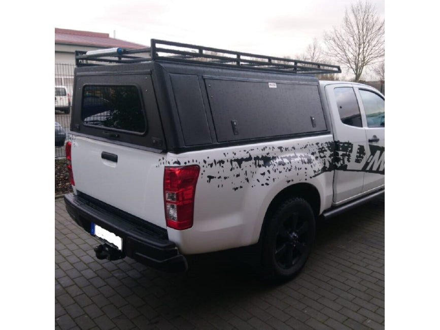 Hardtop Alu-Cab Explorer 3 Isuzu D-Max 2012-2020 Space-Cab sur Xperts4x4 Accessoires 4x4 Off-Road