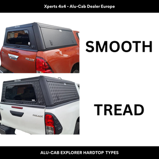 Hardtop Alu-Cab Explorer 3 Toyota Hilux 2005 à 2015 - Noir sur Xperts4x4 Accessoires 4x4 Off-Road