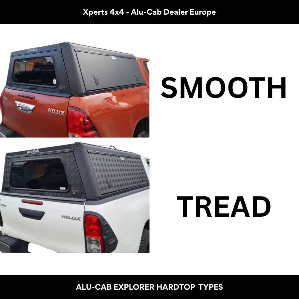 Hardtop Alu-Cab Explorer 3 Toyota Land Cruiser 79 Double-Cab sur Xperts4x4 Accessoires 4x4 Off-Road