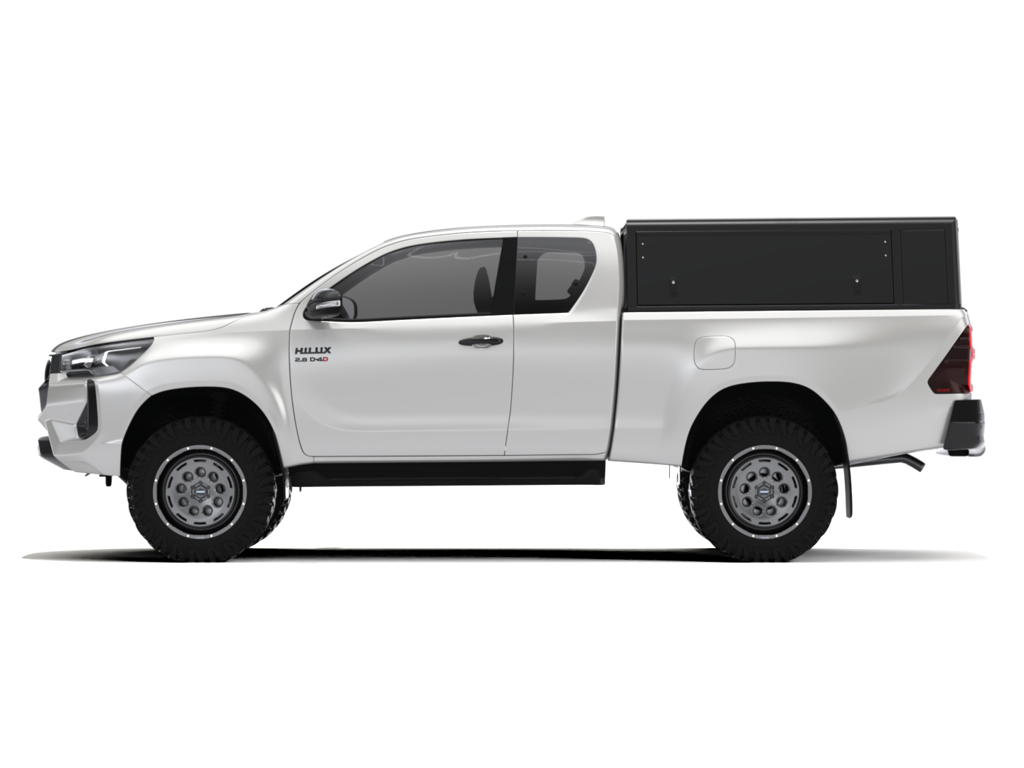 Hardtop Alu-Cab "Guard" Toyota Hilux Revo 2016+ Extra Cab sur Xperts4x4 Accessoires 4x4 Off-Road