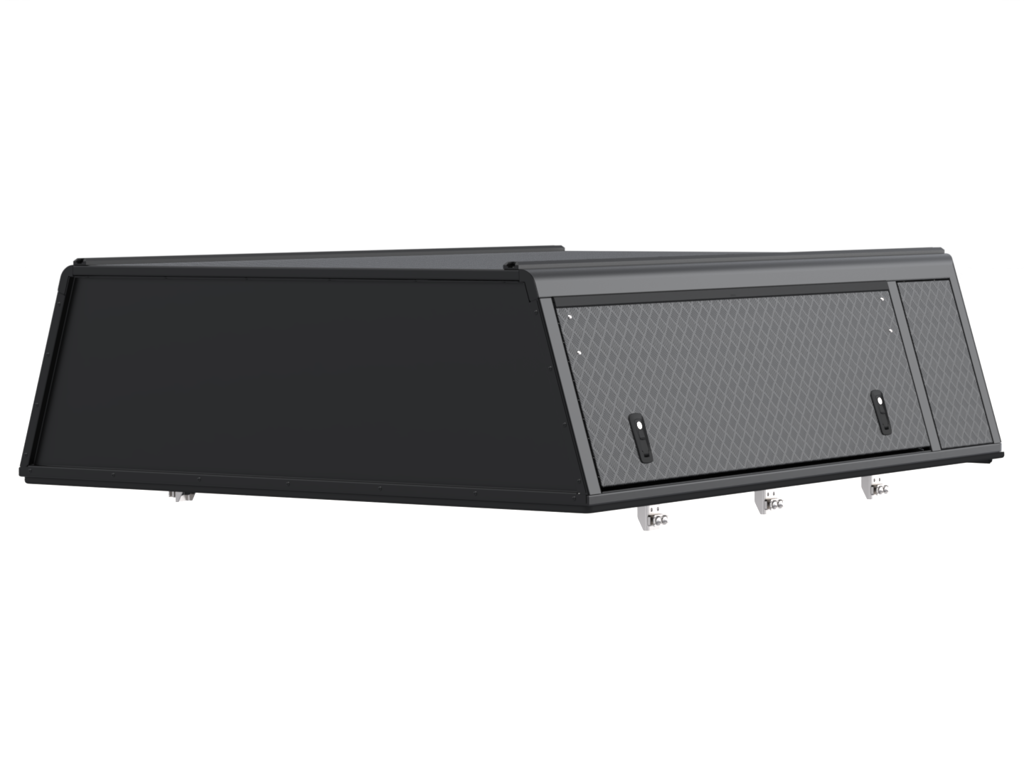 Hardtop Alu-Cab "Guard" Toyota Tacoma 2016-2023 (Version Texture) sur Xperts4x4 Accessoires 4x4 Off-Road