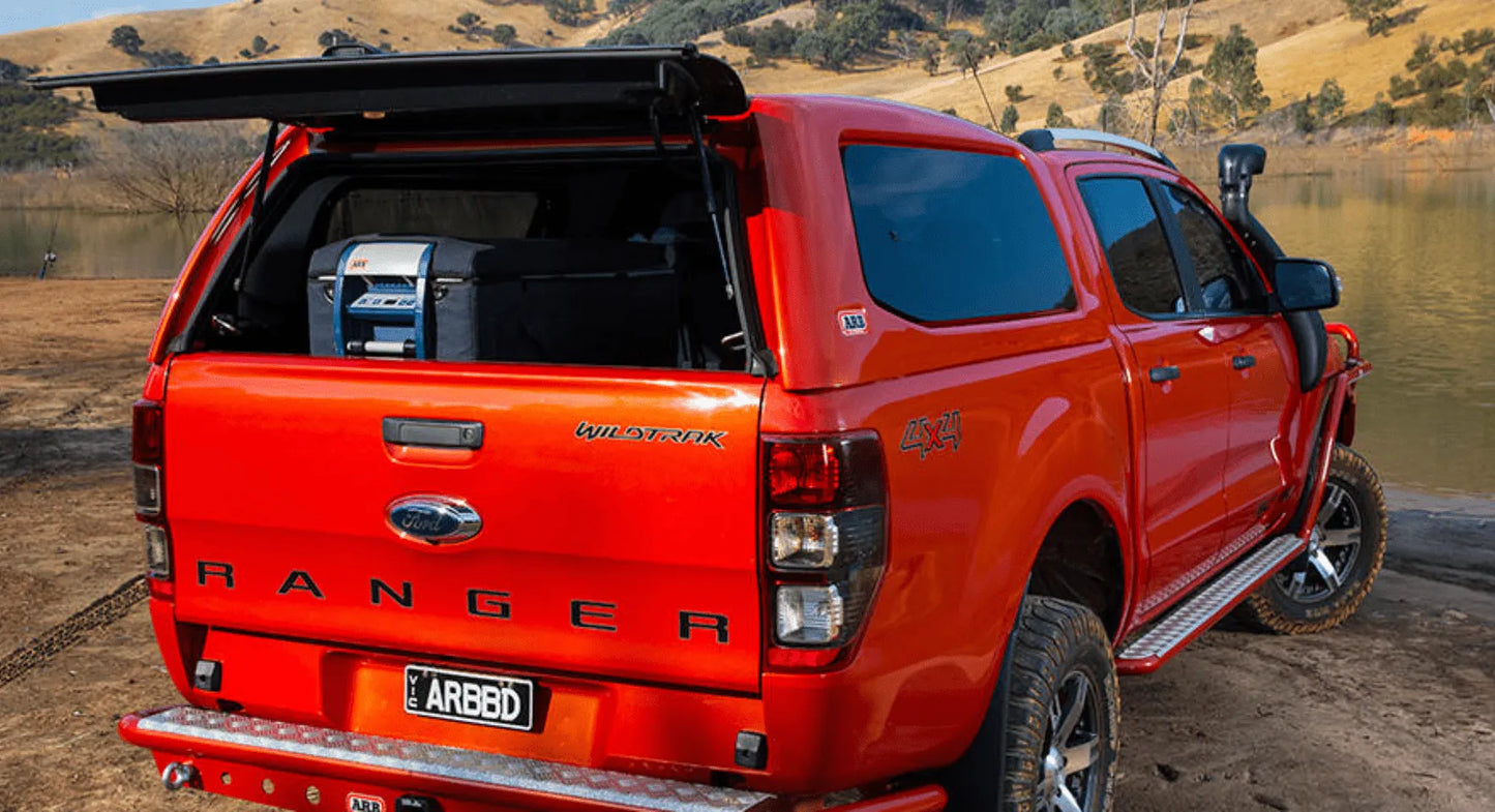 Hardtop Ascent ARB pour Ford Ranger/Raptor 2012-2022 (Fermeture Centralisée) sur Xperts4x4 Accessoires 4x4 Off-Road