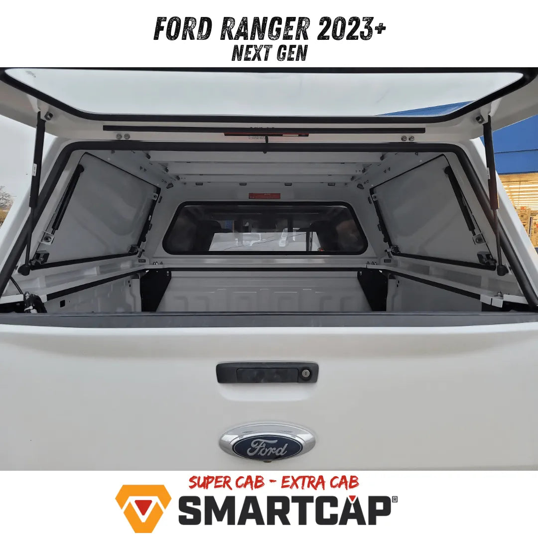 Hardtop Ford Ranger Super-Cab 2023+ | RSI EVOc Commercial | Acier Inoxydable sur Xperts4x4 Accessoires 4x4 Off-Road