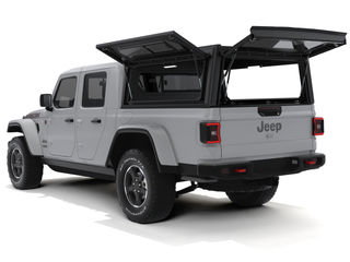 Hardtop Jeep Gladiator JT 2019+  Alu-Cab Contour  Aluminium Noir sur Xperts4x4 Accessoires 4x4 Off-Road