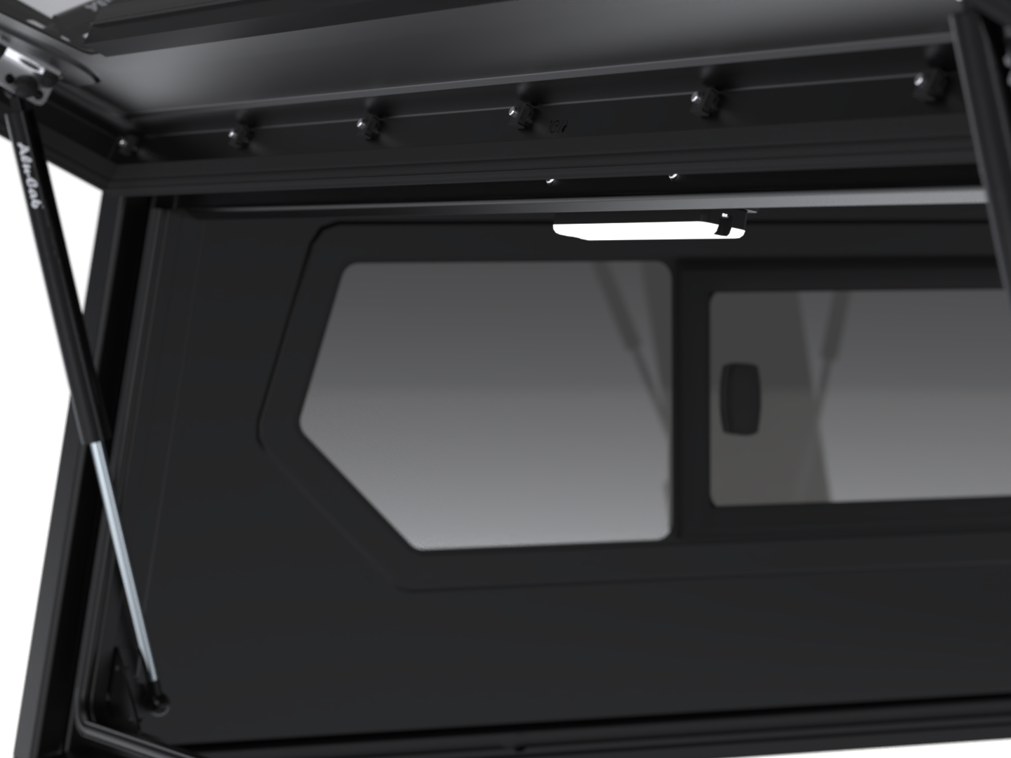 Hardtop Jeep Gladiator JT 2019+ | Alu-Cab Contour | Aluminium Noir sur Xperts4x4 Accessoires 4x4 Off-Road