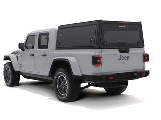 Hardtop Jeep Gladiator JT 2019+  Alu-Cab Contour  Aluminium Noir sur Xperts4x4 Accessoires 4x4 Off-Road