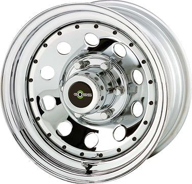 Jante Acier GOSS MODULAR CHROME sur Xperts4x4 Accessoires 4x4 Off-Road