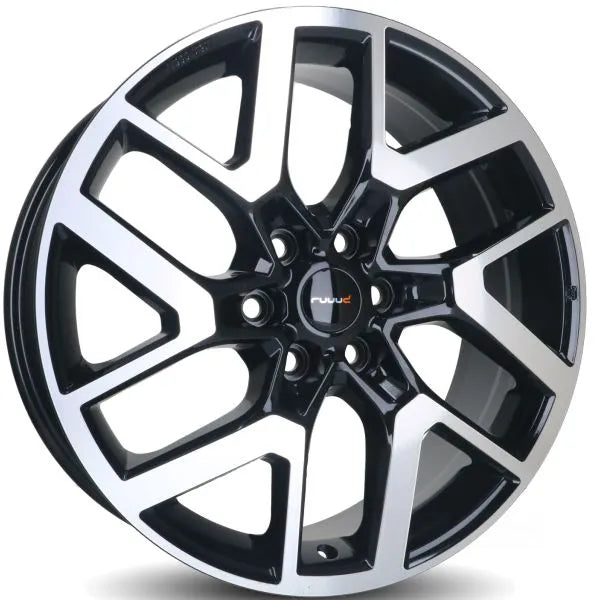 Jante Aluminium RUUUD Bastogne 7.5x19 6x120 ET52 Black sur Xperts4x4 Accessoires 4x4 Off-Road