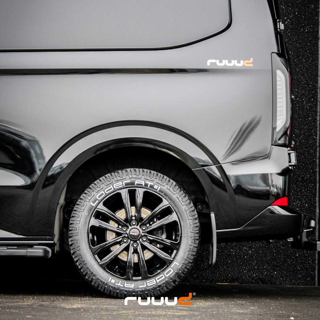 Jante Aluminium RUUUD Namur 7.5x17 6x125 ET50 CTR74.1 - Gloss Black sur Xperts4x4 Accessoires 4x4 Off-Road