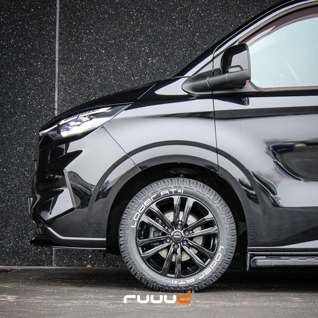 Jante Aluminium RUUUD Namur 7.5x17 6x125 ET50 CTR74.1 - Gloss Black sur Xperts4x4 Accessoires 4x4 Off-Road