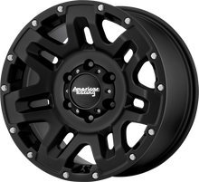 Jante American Racing AR200 Black 8.5X17 6x139.7 ET0 CB106.25 sur Xperts4x4 Accessoires 4x4 Off-Road
