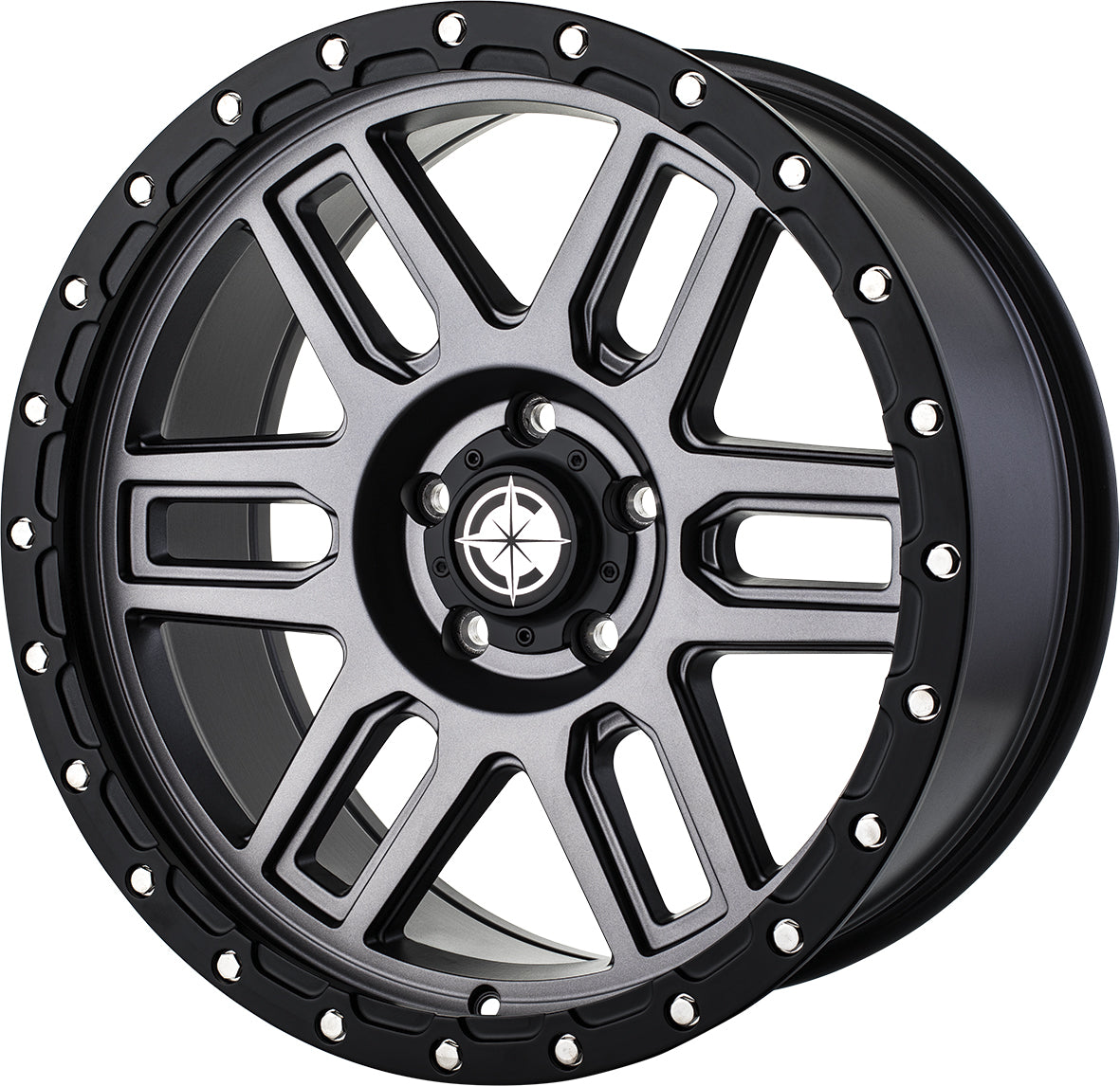 Jante OC WHEELS 8304 DELTA GUNMETAL MAT 9x20 5x127 ET10 CB71.6 sur Xperts4x4 Accessoires 4x4 Off-Road