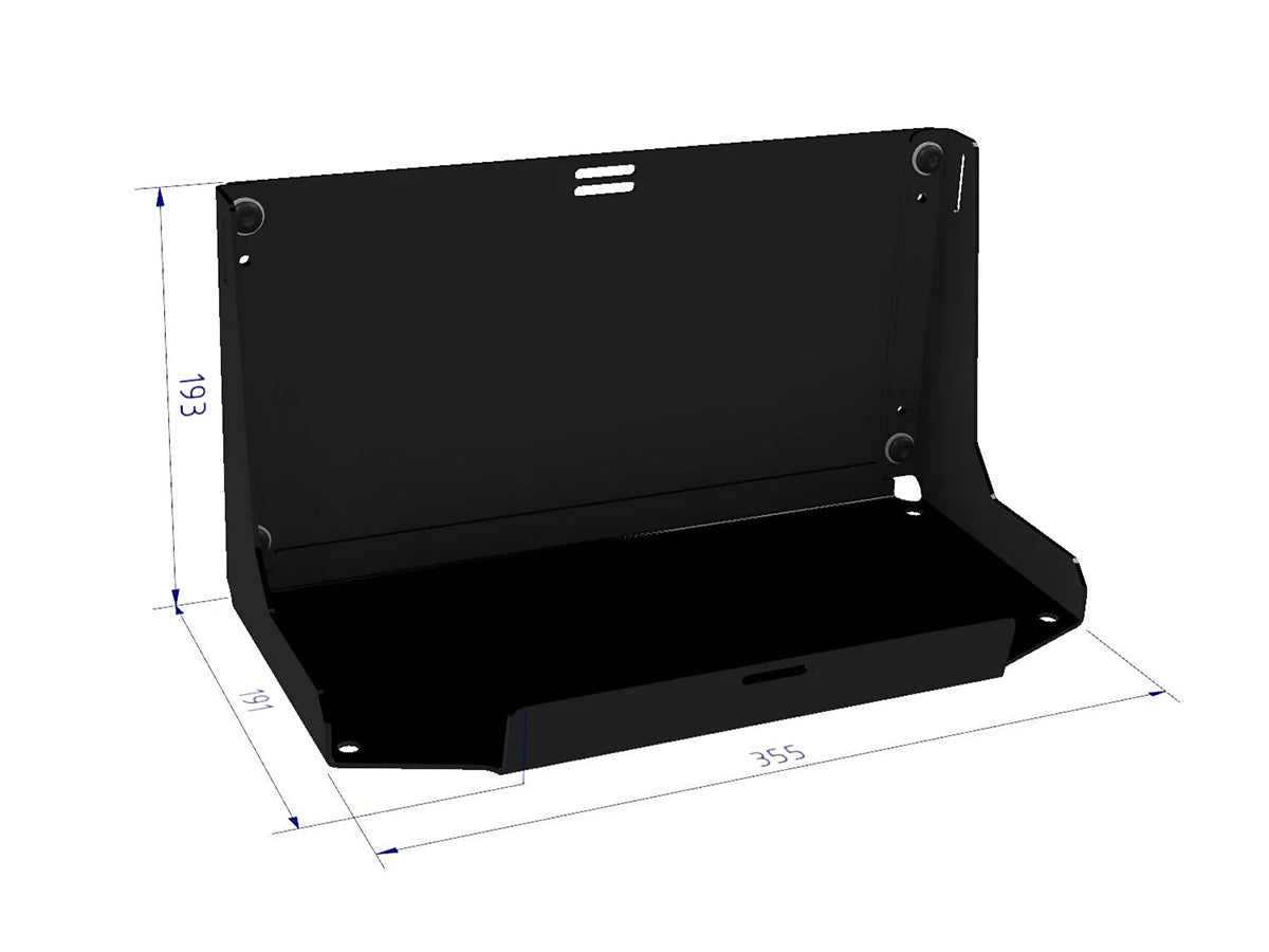 Support Jerry Can 22L ONTAP Multi-fit Noir - Sangle Incluse sur Xperts4x4 Accessoires 4x4 Off-Road