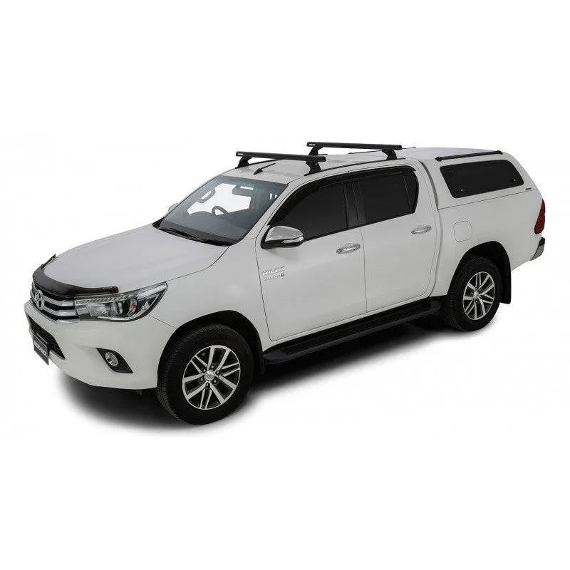 Kit 2x Barres de toit HD | RHINORACK | Toyota Hilux 2016+ Revo | Double Cab sur Xperts4x4 Accessoires 4x4 Off-Road