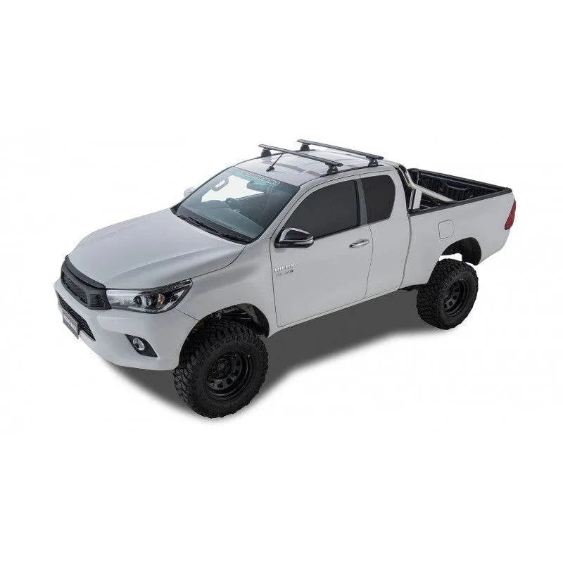 Kit 2x Barres de toit Vortex | RHINORACK | Toyota Hilux 2016+ Revo | Extra Cab sur Xperts4x4 Accessoires 4x4 Off-Road
