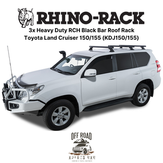 Kit 3x Barres de Toit Heavy-Duty - Toyota Land Cruiser 150/155 | RHINO-RACK sur Xperts4x4 Accessoires 4x4 Off-Road